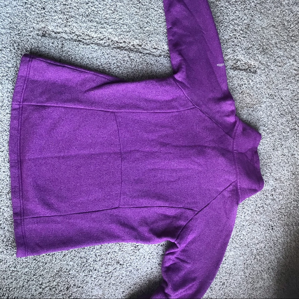 Columbia  women’s Fleece Pullover Purple Columbia - Picture 8 of 8